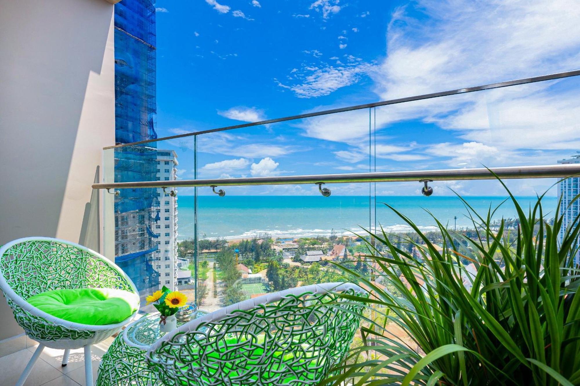 The Song Apartment Condotel 5 Sao - Ruby Villa Homestay -Can Ho Bien Вунгтау Экстерьер фото